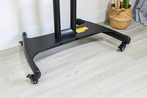 Contuo, nuevo diseño, portátil, ajustable, móvil, <span class=keywords><strong>Tv</strong></span>, carro de arena, soporte con bandeja sobre ruedas para <span class=keywords><strong>TV</strong></span> de 32-70 pulgadas - Product Image 6