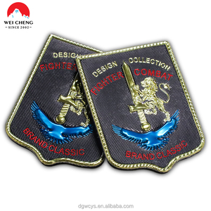 Tùy chỉnh móc và vòng lặp TPU logo các bản vá lỗi Học Viện đồng phục armband quần áo dập nổi Phù Hiệu chính phù hợp cho khuôn viên trường đồng phục - Product Image 3