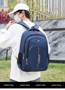 <span class=keywords><strong>Zaino</strong></span> da Viaggio <span class=keywords><strong>per</strong></span> Uomo, Grande Capacità, <span class=keywords><strong>per</strong></span> Laptop, Adatto a Studenti di <span class=keywords><strong>Scuola</strong></span> Superiore e <span class=keywords><strong>Media</strong></span> - Product Image 6