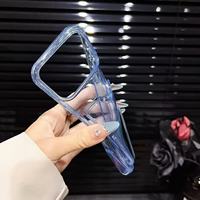 Nouvelle conception Étui de téléphone portable en TPU souple avec porte-cartes et paillettes pour iPhone 13 14 15 16 17 Air 17 Pro Max, coque arrière avec support de téléphone