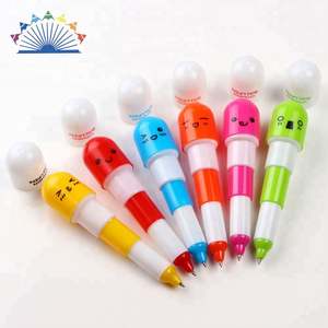 Bolígrafo Retráctil Kawaii con Forma de Cápsula de Vitamina, Regalo Original - Product Image 2