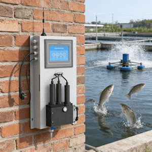 Sistema de Monitoreo de Calidad del Agua para Acuicultura en Línea con Panel Solar Personalizable OEM de Linksens, Multiparámetro, RS485, para Piscifactorías - Product Image 2