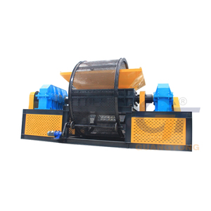 Broyeur de ferraille de voitures et motos d'<span class=keywords><strong>occasion</strong></span>, <span class=keywords><strong>machine</strong></span> de recyclage, broyeur de pneus usagés, broyeur à double arbre pour la vente - Product Image 1