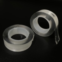 Feuille de gel de polyuréthane réutilisable Nano Tape Die Cut Double auto-adhésif PU Sticky Pads 0.5mm à 2mm