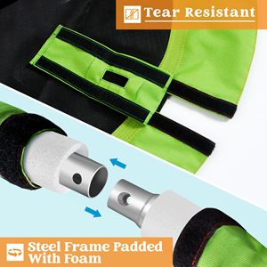 Balançoire ronde réglable pour jardin extérieur, balançoire en forme de soucoupe volante avec LED colorées pour enfants et adultes - Product Image 5