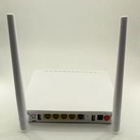 Routeur/Modem GPON XPON double bande H2-2 ONU/ONT FTTB 4GE+1TEL+2USB+WIFI 2.4G&5G en plastique blanc pour téléopérateurs chinois, certifié CE FCC