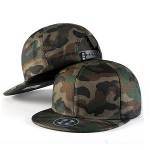 Casquette Snapback Plate Personnalisée avec Logo Camouflage Rayures Tigre Fabricant BSCI pour Marques Urbaines MOQ 50 Échantillon 3 Jours - Product Image 2