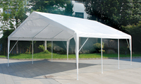 Tonnelle Instantanée Commerciale Étanche à Pliage en Angle Droit pour Mariage Extérieur et Fête