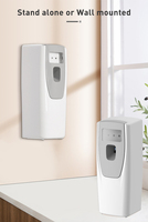 Mini machines désodorisantes murales OEM Distributeur automatique d'aérosol de parfum en aérosol pour le parfum de l'air Télécommande