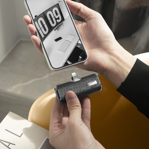 IWALK LinkPod <span class=keywords><strong>4S</strong></span> Powerbank Phong Cách Da Ngân Hàng Điện Được Xây Dựng-In Cắm Trực Tiếp Docking Charge Mini Xách Tay Ngân Hàng Điện Cho <span class=keywords><strong>iPhone</strong></span> - Product Image 5