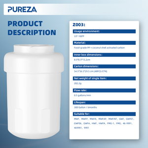 PUREZA Z003 High Efficiency 8 Stage <strong>Refrigerator</strong> <strong>Ice</strong> <strong>Maker</strong> Water Filter Remove Heavy Metals Improve Water Taste - Product Image 6