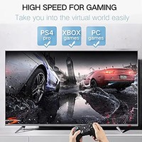 Cable de Fibra Óptica Activo Ultra Rápido con Cubierta de PVC Coaxial HD 2.0V 4K 60Hz 18Gbps Macho-Macho de 100m para Monitor de Video 3D