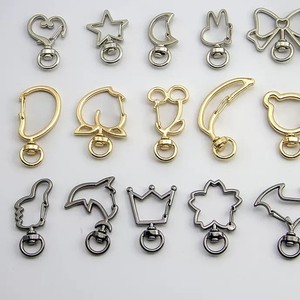 Zinc Alloy Star Shape Rotating <b>Key</b> <b>Ring</b> Carabiner Keychain Portable <b>Accessory</b> General Use - Product Image 3