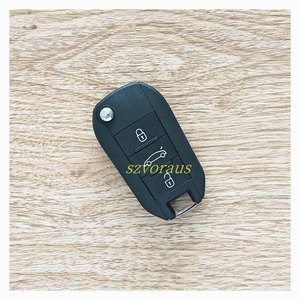 Vente en gros de clés de véhicule à 3 boutons (coffre/VA2) pour <span class=keywords><strong>Peugeot</strong></span> <span class=keywords><strong>208</strong></span> 301 308 508 2008 5008 C3 C4 C4L - Product Image 2