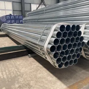 Prime 75mm 2.25mm Thickness Hot Dipped Galvanized Pipe 1 1/2 Inch Galvanized Pipes Gi Steel Welded Round Tubes