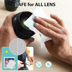 100 Toallitas Prehumedecidas <span class=keywords><strong>para</strong></span> Limpiar Lentes de Gafas, Sin Rayas, <span class=keywords><strong>para</strong></span> Lentes de Sol, Cámaras, Gafas Protectoras, Toallitas Envasadas Individualmente - Product Image 5
