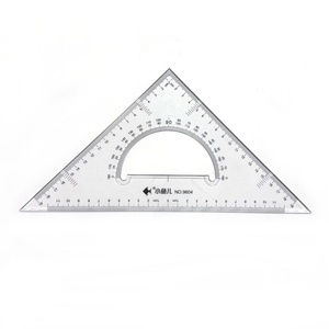 Juego de Reglas Triangulares de Alta Calidad No. 9604 de 30 cm, Instrumentos Matemáticos de Plástico, Juego de Reglas de Geometría para la Escuela - Product Image 5