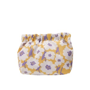 Drawstring <b>Makeup</b> Bag With Elastic Closure Portable Cosmetic <b>Case</b> For Travel Multipurpose Storage Bag - Product Image 5