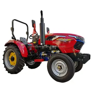 70HP 2WD Mesin Pertanian SL700 4X2 Traktor Roda Pertanian Kuat Traktor Cina