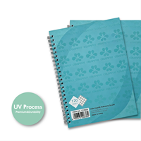 Carnet à spirale personnalisé avec reliure spirale pour usage professionnel et scolaire, couverture en papier personnalisable, papeterie de bureau pour étudiants