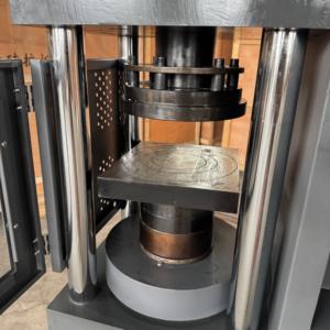 1000KN Manuel Hidrolik Yapı Malzemeleri Üniversal Sıkıştırma Bükme Test Cihazı - Product Image 2