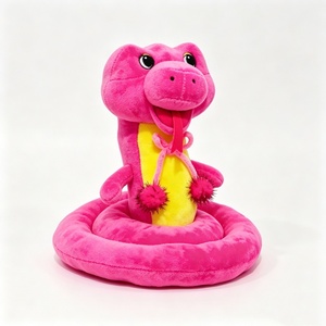 Peluche de serpiente personalizado, serpiente de peluche, linda serpiente de peluche, muñeco de serpiente enrollada. - Product Image 3