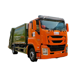 ISUZ-U Giga 12m3ใหม่รถบดอัดดีเซล15CBM จีนขับเคลื่อนล้อขับเคลื่อน4x2เกียร์ธรรมดา - Product Image 1