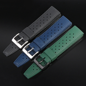 Nueva llegada suave de reloj de goma de la banda reemplazar pulsera, 20mm, 22mm de correa para <span class=keywords><strong>Tudor</strong></span> para Seiko para Rolex para IWC - Product Image 2
