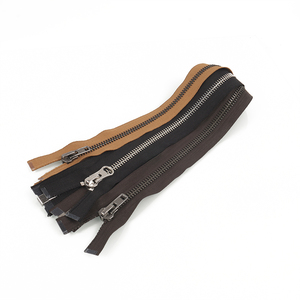 Chất lượng cao tùy chỉnh đồng thau may dây kéo dây khóa chất lượng kim loại OEM sử dụng cho giày tự động không thấm nước-bán buôn khuyến mại - Product Image 1