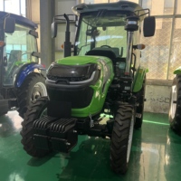 Nuevo Tractor con Motor Diésel de Alta Potencia, Cabina con Aire Acondicionado, Arranque Eléctrico, Transmisión por Engranajes, Caja de Cambios de Alta Eficiencia para