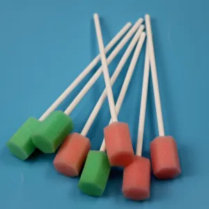 Disposable PP Stick Mouth Cleaning Stick Sponge Oral Swab Suppliers