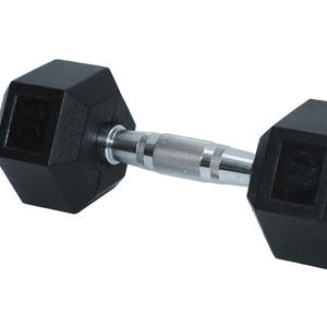 Hot Sale 50kg Hex Hantel Fitness geräte Gummi beschichtung Hantel <span class=keywords><strong>Set</strong></span> für Bodybuilding Home Gym Verwendung - Product Image 4