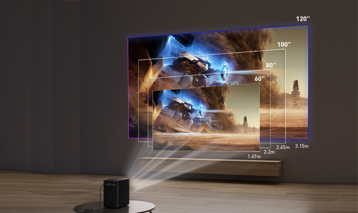 Emotn N1 Mini Projector - Portable 1080P Smart Projector