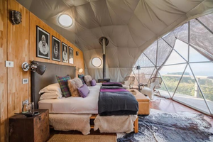 Impresionante Combinación de Paisajes Nevados y Fiestas de Año Nuevo, Ideal para Bodas y Campamentos de Lujo, Carpa Domo para Celebraciones Invernales - Product Image 3