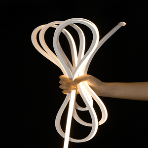 Nouveauté : Bande LED néon 3D planaire 10x10mm, flexible et pliable à volonté, en silicone, type corde carrée, certifiée CE ROHS - Product Image 2