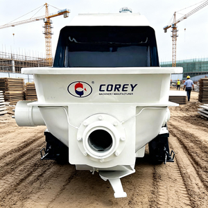 Bomba de Concreto con Motor Diésel para Proyectos de Construcción de Túneles y Viviendas, Bomba de Concreto Remolcable - Product Image 2