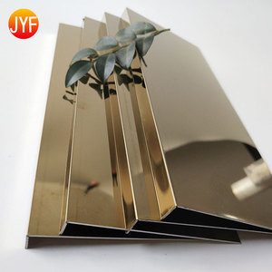 ZB0029 rivestimento angolare professionale in <span class=keywords><strong>acciaio</strong></span> inossidabile l-profole in <span class=keywords><strong>acciaio</strong></span> inossidabile/opzione multipla rivestimento a parete curvo in <span class=keywords><strong>acciaio</strong></span> inossidabile - Product Image 6