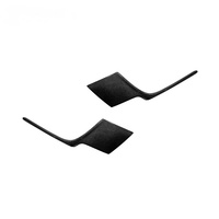 Aileron arrière en fibre de carbone sèche TKT Design, garniture latérale arrière pour Porsche 911 992 Carrera 2019-2026