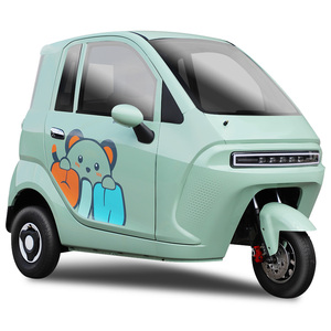 Triciclo Eléctrico Cerrado para Pasajeros KEYU con Certificación Europea EEC COC 60V1500w - Product Image 3