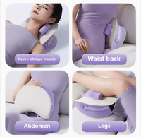 Oreiller de massage intelligent avec contrôle de la minuterie pour soulager le cou et les épaules, design portable