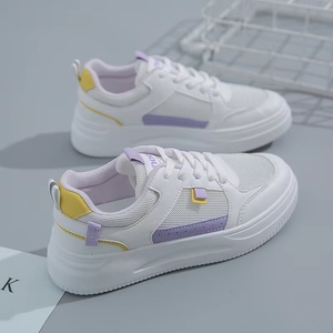 Chaussures pour femmes, baskets polyvalentes à semelles souples et confortables, plateforme - Product Image 5