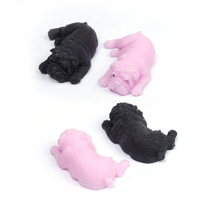 Juguetes Populares de TPR con Forma de Perro, Lindos Juguetes Blandos, Animales Simulados, Juguetes Sorpresa para Aliviar el Estrés - Product Image 3
