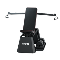 Banc de musculation pliable et réglable 4-en-1 Snode avec compartiment intégré pour haltères, rangement pour salle de sport à domicile et entraînement physique