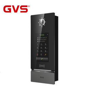 <span class=keywords><strong>Interphone</strong></span> vidéo de 7 pouces pour appartements, écran tactile, carte RFID/mot de passe/application pour ouvrir la porte, téléphone de porte vidéo - Product Image 1