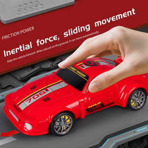 Coche de Juguete <span class=keywords><strong>Autobots</strong></span> con Deformación Manual para Niños, Modelo de Coche Deportivo con Movimiento Inercial, <span class=keywords><strong>Juguetes</strong></span> Robot Transformables - Product Image 5