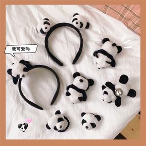 Ivanaze-broche de peluche de Panda para niños, estudiantes y adultos, ropa bonita suave, bolso tridimensional, accesorios - Product Image 3