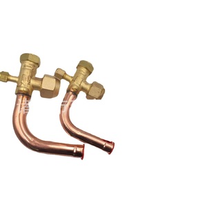 Vanne de climatisation en laiton forgé, taille moyenne, haute pression, commande manuelle, pour raccordement d'unité extérieure - Product Image 3