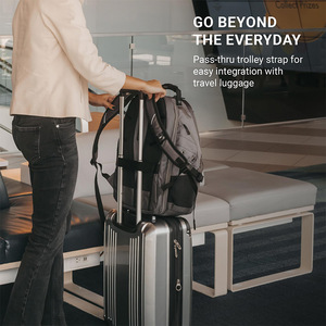 <span class=keywords><strong>Mochila</strong></span> Duradera para Portátil con USB, Resistente al Agua, Cómoda y Segura, para Estudiantes Universitarios, Hombres y Mujeres, Viajes de Negocios y Escuela - Product Image 4