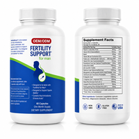 Complément alimentaire pour la vitalité masculine, capsules pour la fertilité |   Vitamine C/D3/Niacine/B6/Folate/B12 |   Améliorateur de la motilité des spermatozoïdes |   Antioxydant