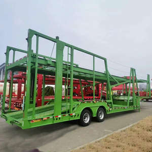 Semi-remorque de transport de voitures neuve Fudeng en acier à vendre, remorque porte-voitures avec capacité de 6 voitures - Product Image 6